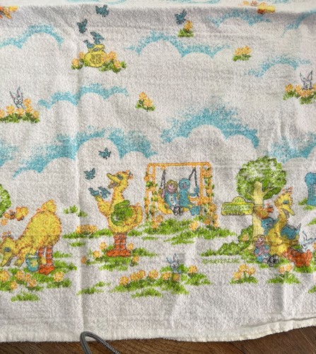 Vintage Sesame Street Baby Nursery Pillowcases and Receiving Blanket Lovey - Picture 9 of 10