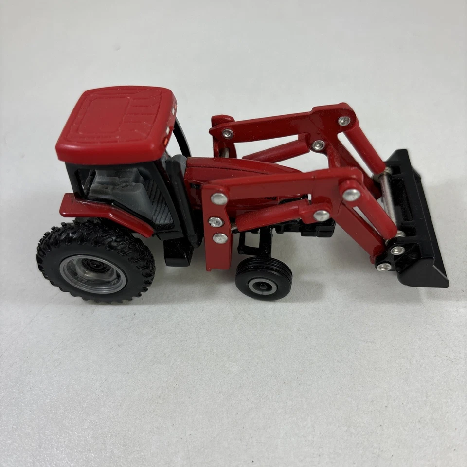 Tractor Case IH MX 100 Maxxum con cargador escala 1/64 POR ERTL Foto 3 de 4