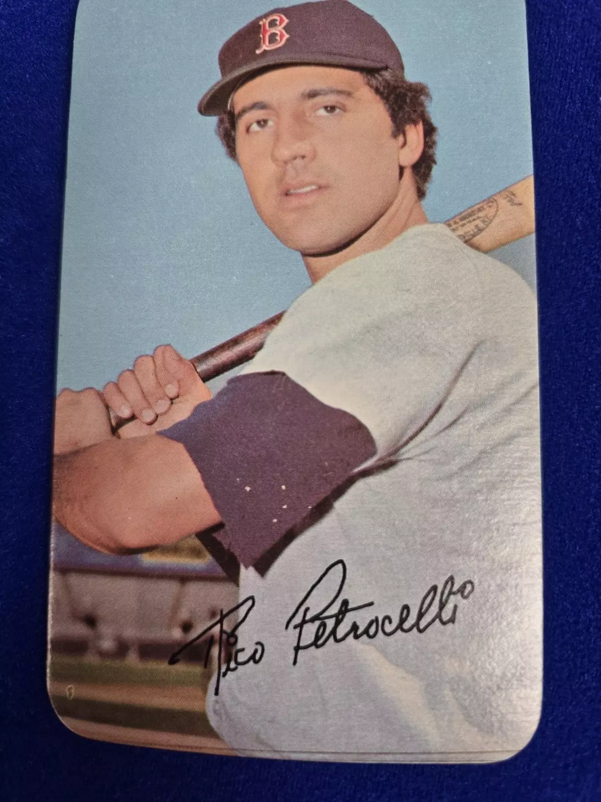 1971 TOPPS SUPER BASEBALL...#19 Rico Petrocelli...NEAR MINT.