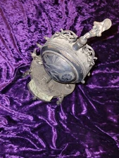 VINTAGE/ANTIQUE Women's VANITY  JEWELRY Swivel Quadruple Plate PAIRPOINT MFG Co