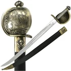 31" Jack Sparrow Pirates of the Caribbean Sword Cutlass Saber with Scabbard