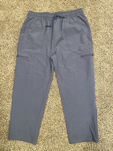 Damen VIDDIA grau Nylon Stretch Cargo Wanderhose Größe XL 34x27 Gummibund