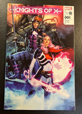 Knights of X 1 VARIANT Jay ANACLETO X Men Betsy Braddock Captain Britain Marvel