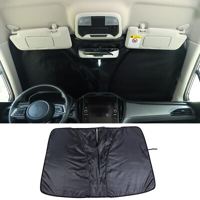 Foldable Windshield Sun Shade UV Protection Custom For Subaru Crosstrek 2018-25