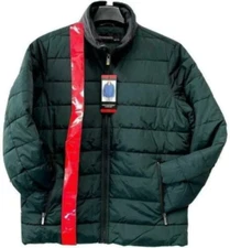 Weatherproof Men's Ultra Luxe Puffer Jacket Full Zip Quilted - Jasper