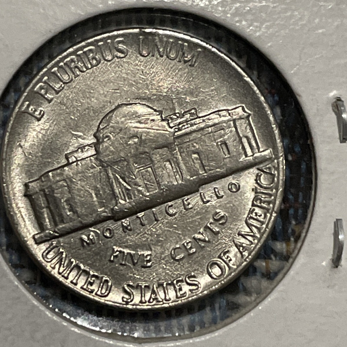 1983 Nickel Die Cap Error And Filled In Mint Mark | eBay