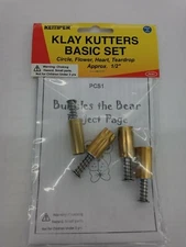 Kemper clay cutters Basic set approx. 1/2 inch PCS1 