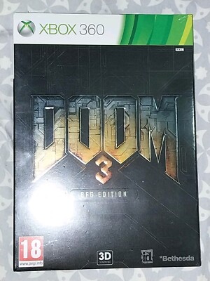 Xbox 360 Spiel - Doom 3 BFG Edition komplett mit Schutzhülle (Neu / Versiegelt)