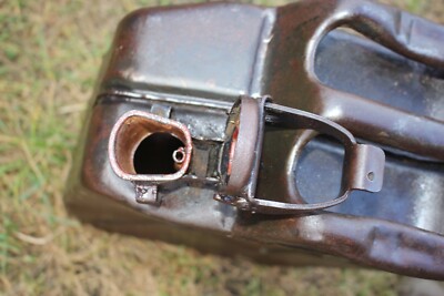 Kraftstoff 4368 ドイツ軍燃料缶 5L 物入れ ヴィンテージ WWII GERMAN JERRY CAN NEAR MINT - KRAFTSTOFF 5 LITER TGL
