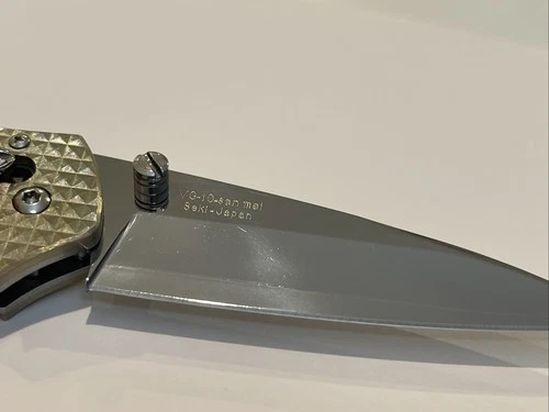 SOG CT-01 Facet Folding Knife VG-10 San Mai Carbon Fiber Handle Japan image 7