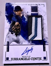 Panini Impeccable Elegance Jersey Auto RC /99 Jurrangelo Cijntje EJA-JC