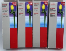 Lites-Up Outdoor 7.5” Universal Light Stakes (25 per box) Lot of 4 Boxes - New