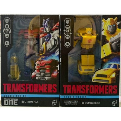 Transformers Studio Series Deluxe Class One Orion Pax and Devastation Bumblebee