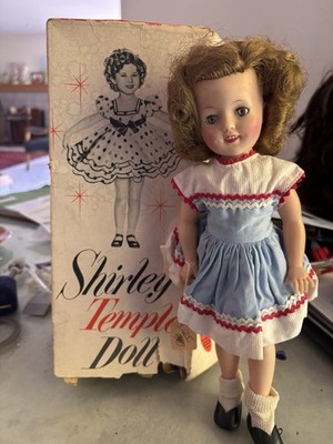 Ideal 1957 Vinyl 12 Inch Shirley Temple in original box | eBay