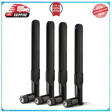 4 Pack 4G LTE Cellular Trail Camera Antenna 8dBi RP-SMA Male Spypoint