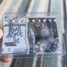2025-26 Topps Chrome Basketball Anthony Edwards Inspirational Ball Don’t Lie IP5