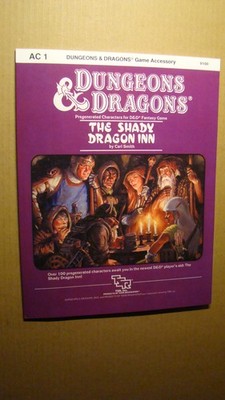 AC-1 - SHADY DRAGON INN *NEW NM/MT 9.8 NEW* DUNGEONS DRAGONS - OLD SCHOOL AC1