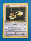 1st Edition Eevee 55/82 Team Rocket Set Rare Vintage Pokemon Card
