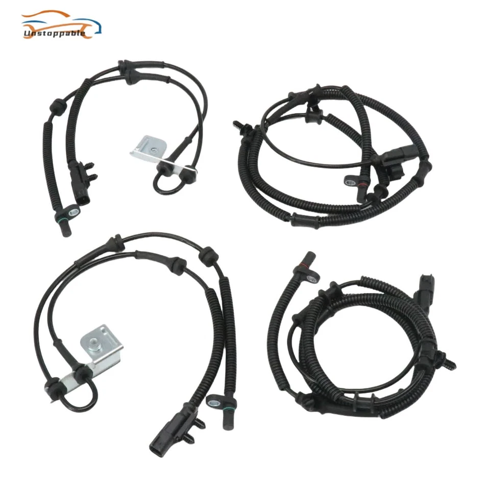 Set of 4 For 2012-2015 Ram C/V Dodge Grand Caravan ABS Speed Sensor Front Rear - Image 3 of 4