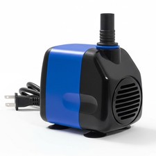 265GPH Submersible Water Pump Ultra Quiet Aquarium Fish Tank Pond Hydroponic 18W