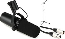 Shure SM7db  Shure SH-TRIPODSTANDTBM  Gator GCWB-XLR-20 Value Bundle