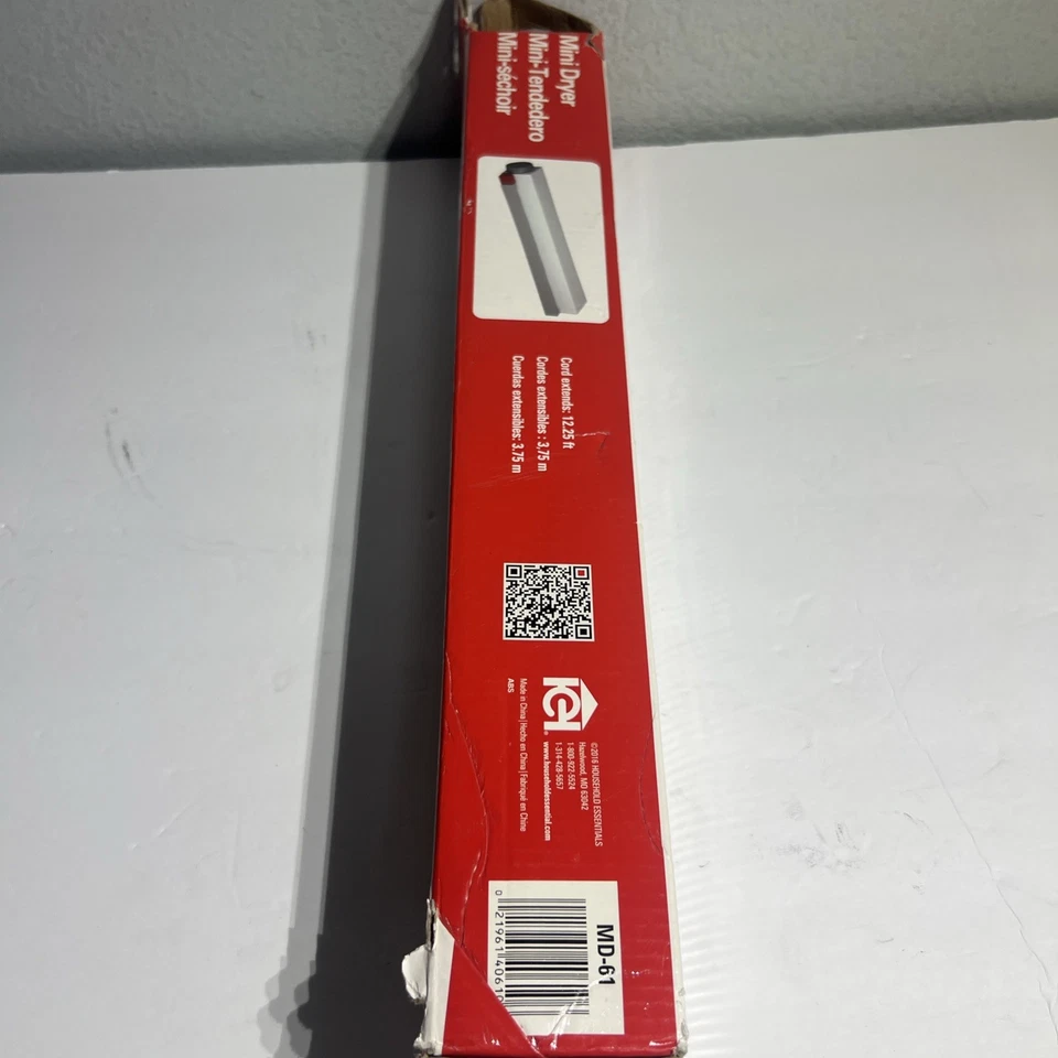 Sunline Household Essentials 5-Line Retractable Indoor/Outdoor Clothes Dryer - Image 4 of 4