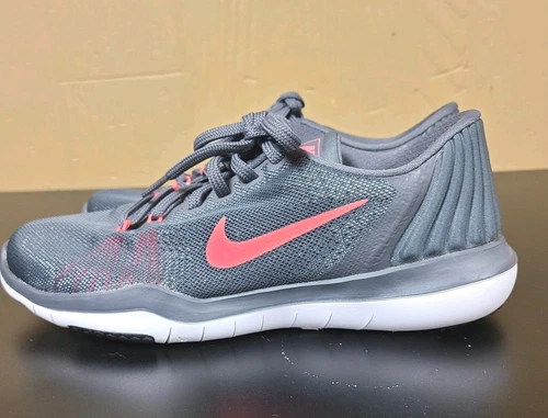 Chaussures d’entraînement Nike Flex Supreme TR 5 CrossFit gris/rose 852467 003 femme 6,5