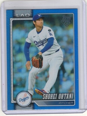 2026 Topps Series 2 #500 Shohei Ohtani Blue Foil 3/150