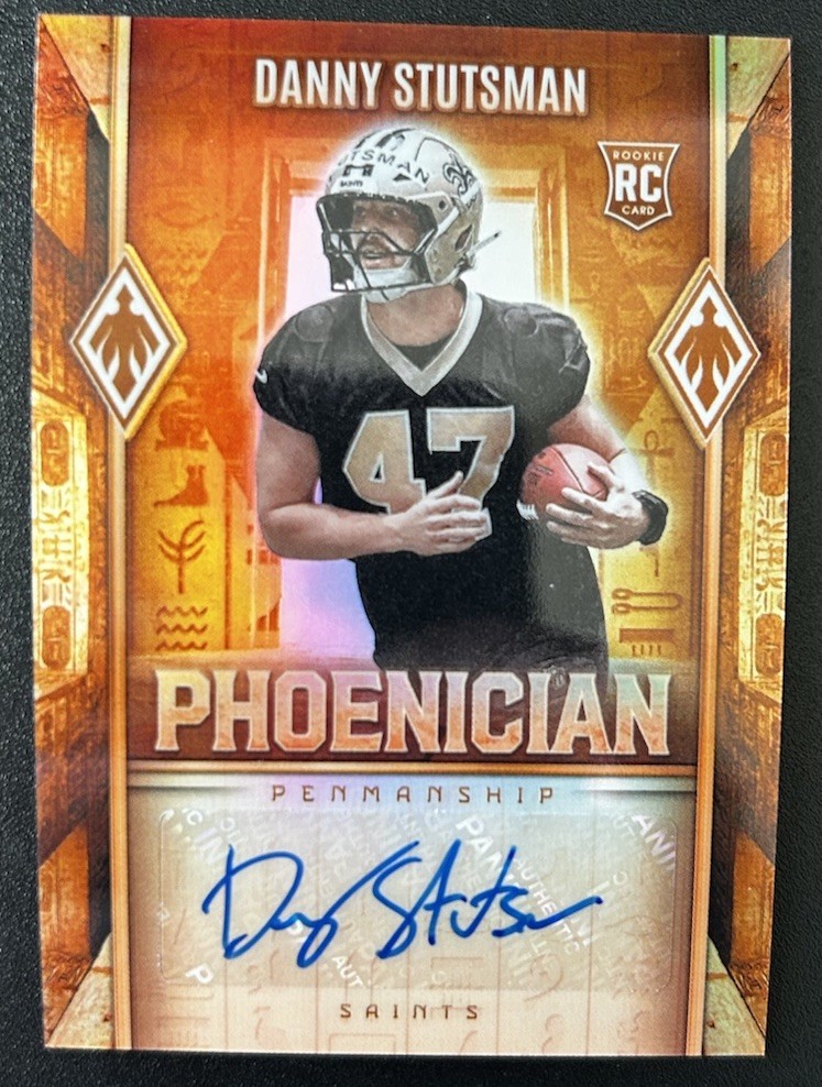 2025 Panini Phoenix - Phoenician Penmanship Danny Stutsman #PHP-DSN (AU, RC)
