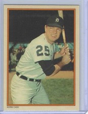 NORM CASH  1985  TOPPS CIRCLE K  #24  TIGERS / FREE SHIP