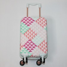 American Girl Explore More Luggage Set Pretend Suitcase with Wheels for 18" Doll