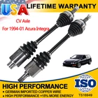 CV Axle Shaft Assembly Front LH & RH Side For 1994-2001 Acura Integra LS/GS/GS-R