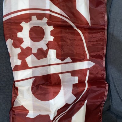 Official Fallout Brotherhood of Steel Faction Flag Loot Crate NO BAG
