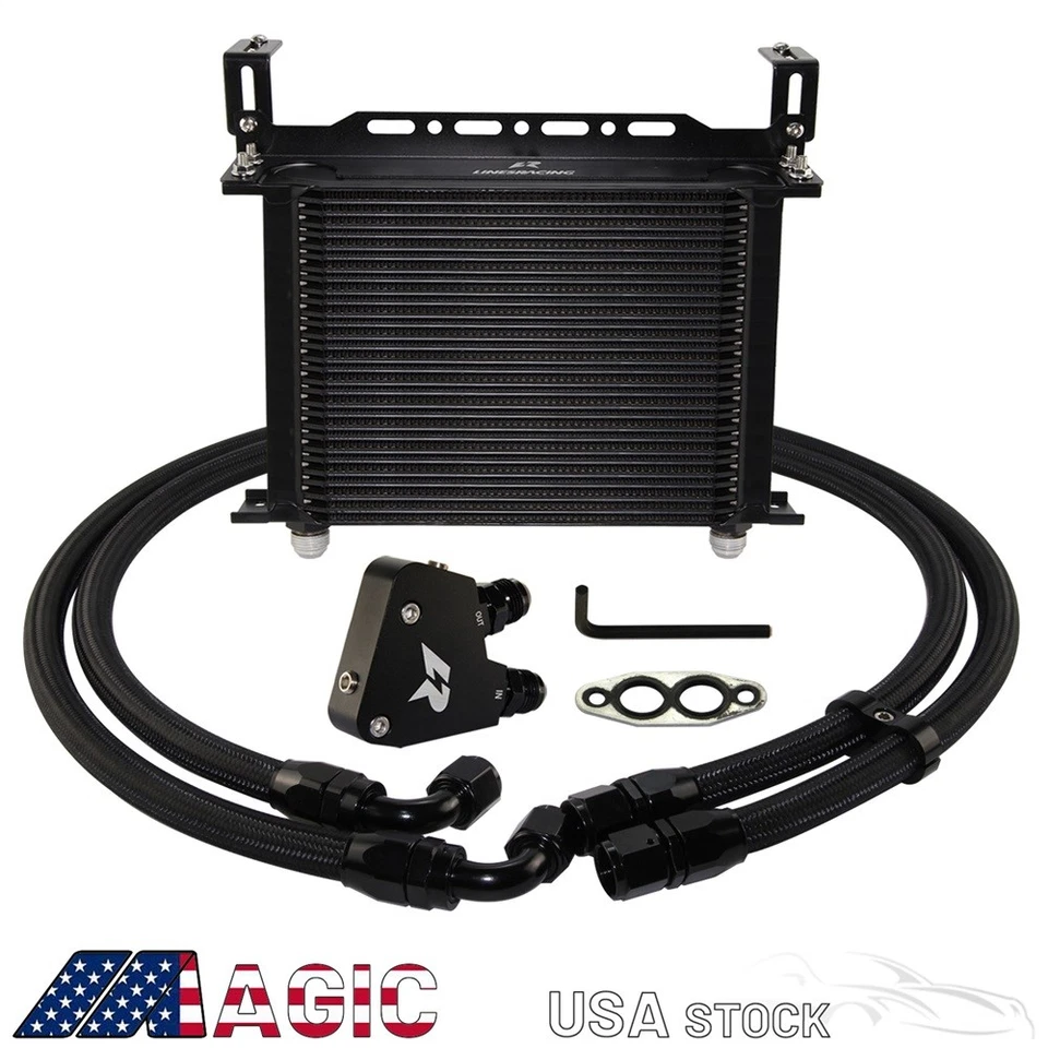 Kit de enfriador de aceite de 30 filas para motor Corvette Cadillac CTS-V Camaro LS1 LS2 LS3 GM Foto 4 de 4