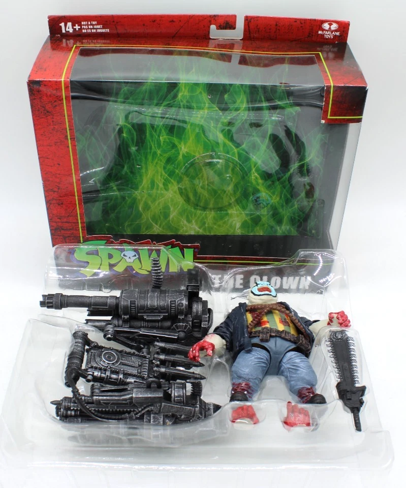 McFarlane Toys Spawn Comic The Clown Bloody Deluxe 7 Inch Scale Action Figure - Bild 3 von 3