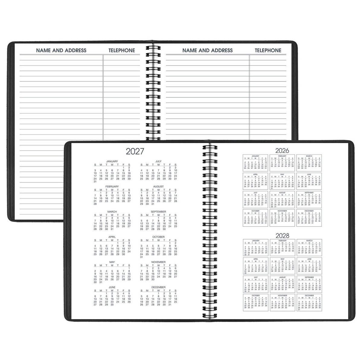 2027 At-A-Glance 70-855 Weekly Planner with No Appointment Times