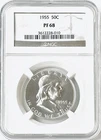 1955 PROOF Franklin Half Dollar  - NGC PF 68
