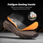 Men Waterproof Composite Toe Work Boots Lightweight Comfortable Safety Boots