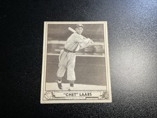 1940 Play Ball - Chet Laabs #206 (RC) EX-MT