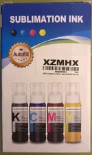 Sublimation Ink 544 compatible with Printer epson New Sealed