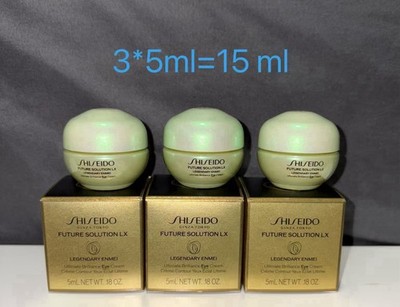 3 x Shiseido Future Solution LX Legendary Enmei Ultimate Brilliance Eye Cream 5m