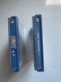Sega Dreamcast Sonic Adventure And Sonic Adventure 2 Pal