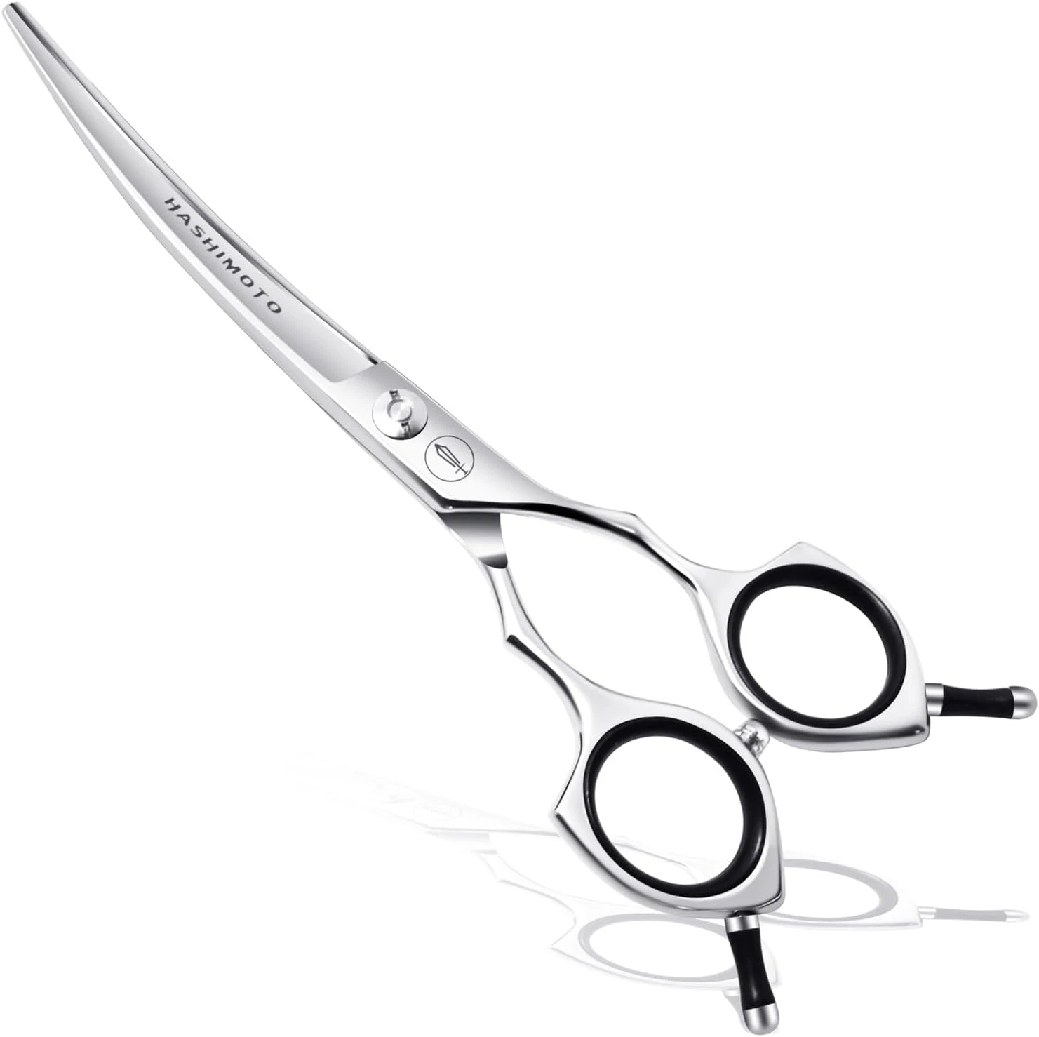 HASHIMOTO Grooming Scissors for Dogs, Curved Shears Dog Grooming Scissors for La