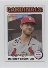 2024 Topps Heritage Mini White Border Matthew Liberatore #135 p9p