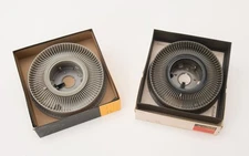 Kodak Carousel Transvue 80 Slide Trays Original Boxes Lot of 2