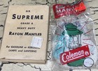 VTG Coleman Model 228E Big Hat Lantern W/ Wood Storage Box USA 07 59 Camping — photo 3