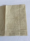 CIVIL WAR LETTER 1862 “MY BOY HAS GONE TO WAR” DEFIANCE OHIO MCCLELLAN EMBOSSED