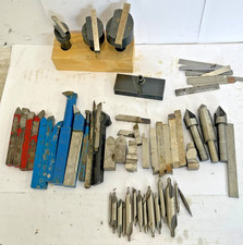 USED LOT OF TURNING TOOLS HSS TOOLS FLYCUTTERS CENTRE DRILLS