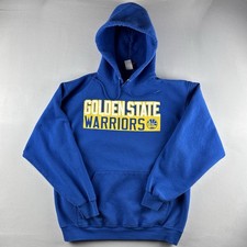 Golden State Warriors Stephen Curry 30 Majestic NBA Hoodie Sweatshirt L
