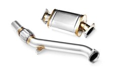 Auspuffanlage Downpipe RM Motors f�r BMW E60, E61, 525D, 530D, M57N